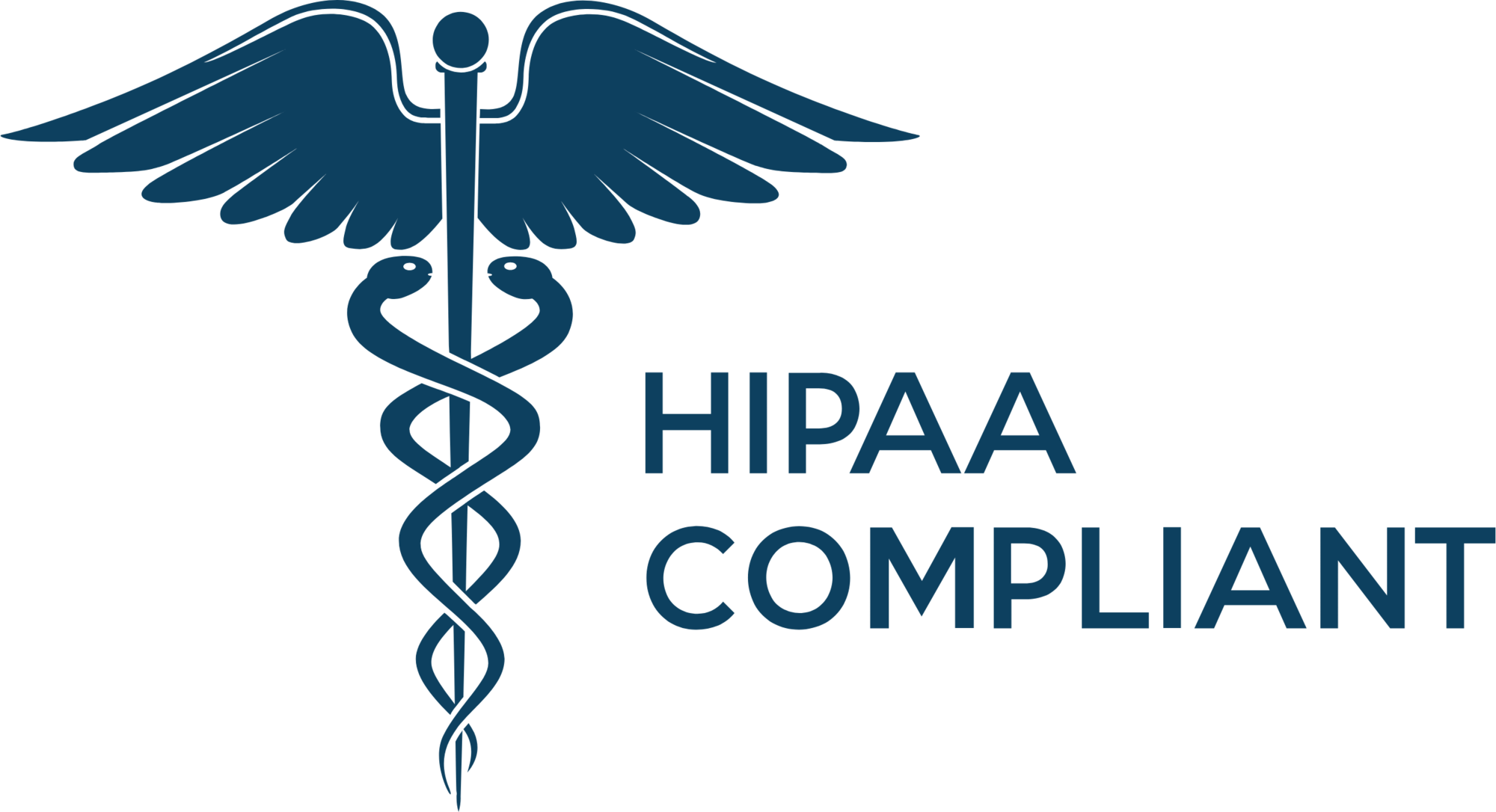 HIPAA compliant healthcare data privacy logo